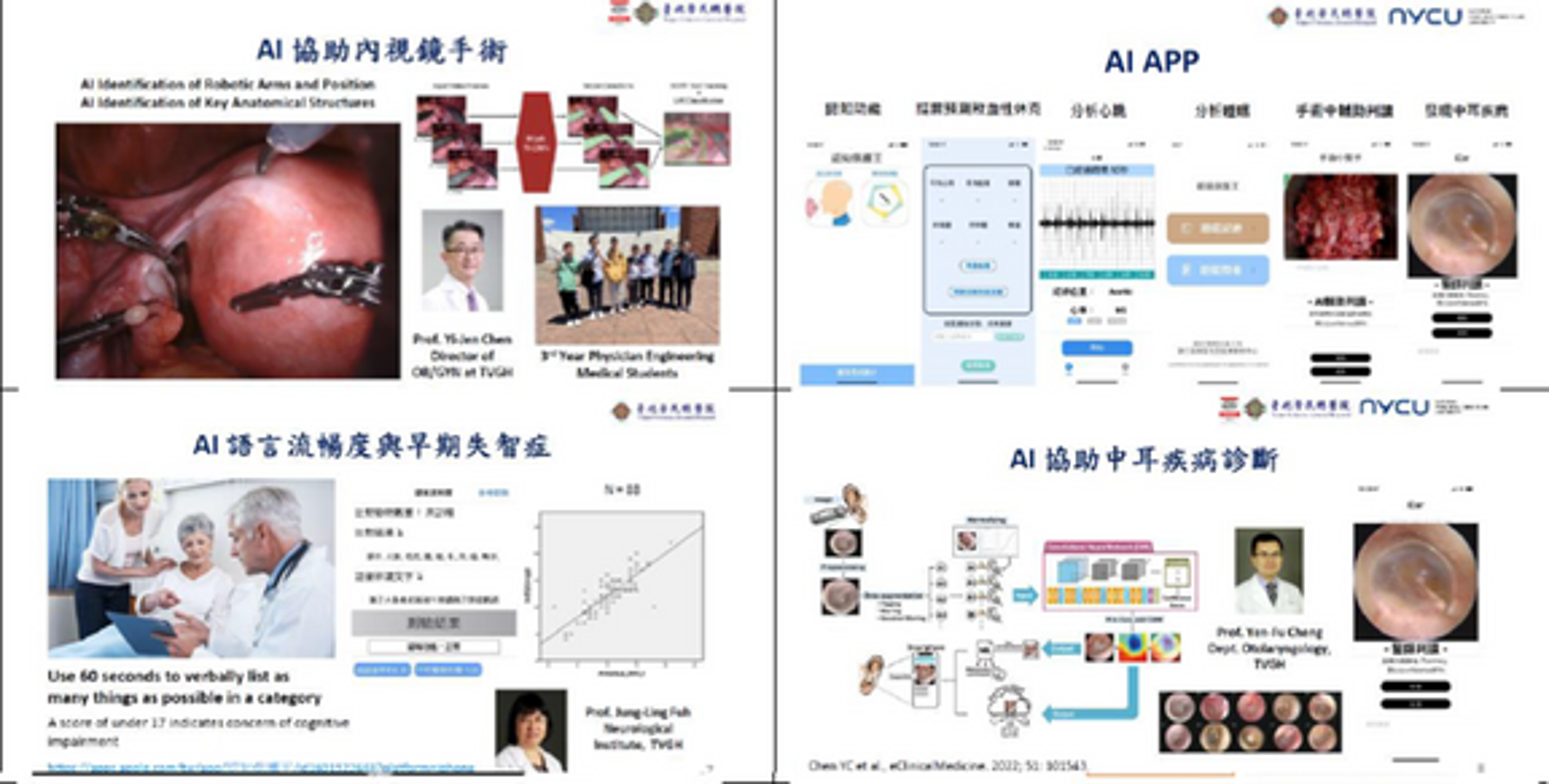 Taipei Veterans General Hospital AI Medical Achievement 3